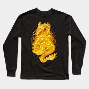 FIRE DRAGON Long Sleeve T-Shirt